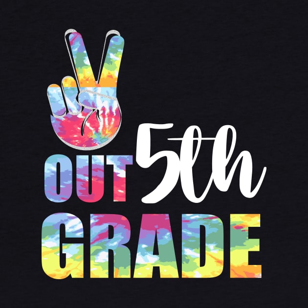 Peace out 5th grade end of school l. Last day of school. Summer break by Prints by Hitz